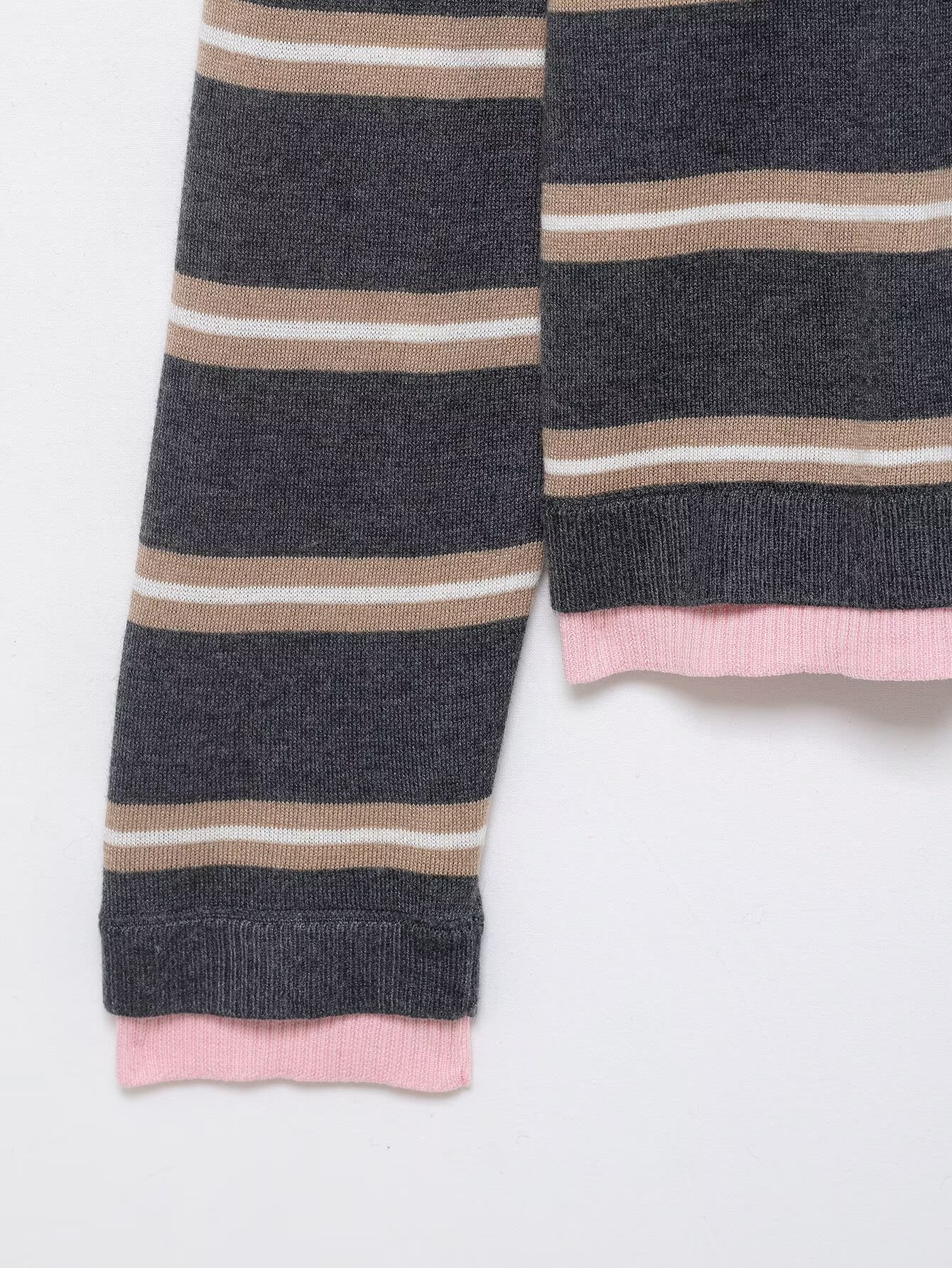 Loose Striped Knit Top - Imagen 6