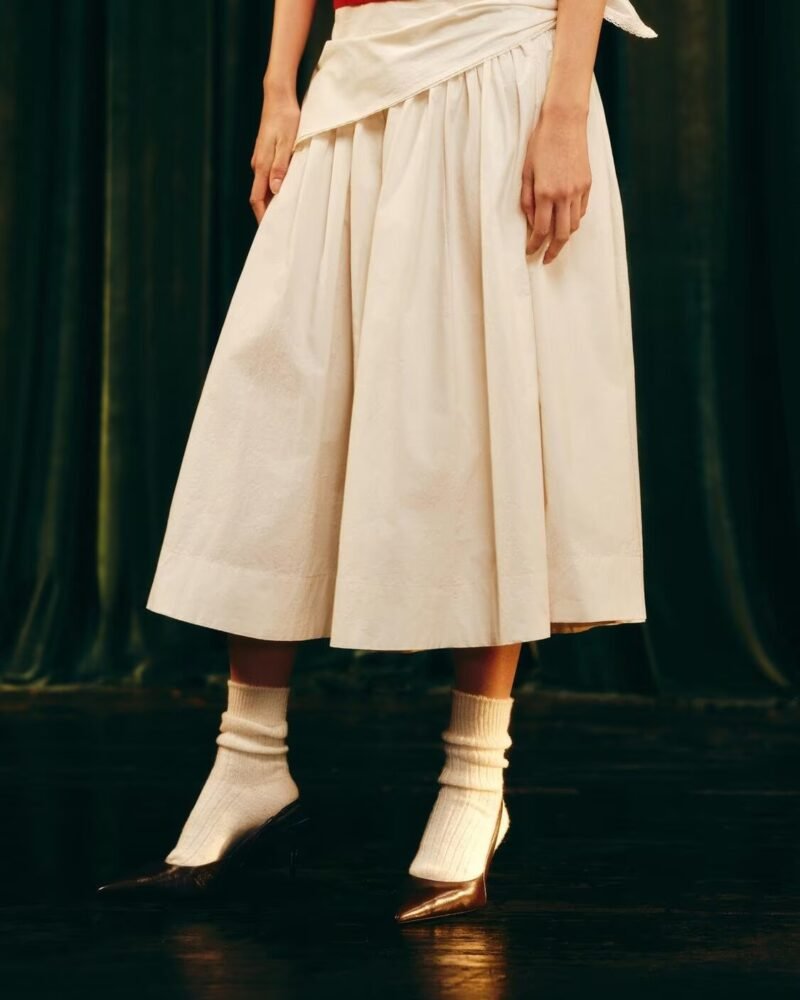 Asymmetric A-Line Skirt