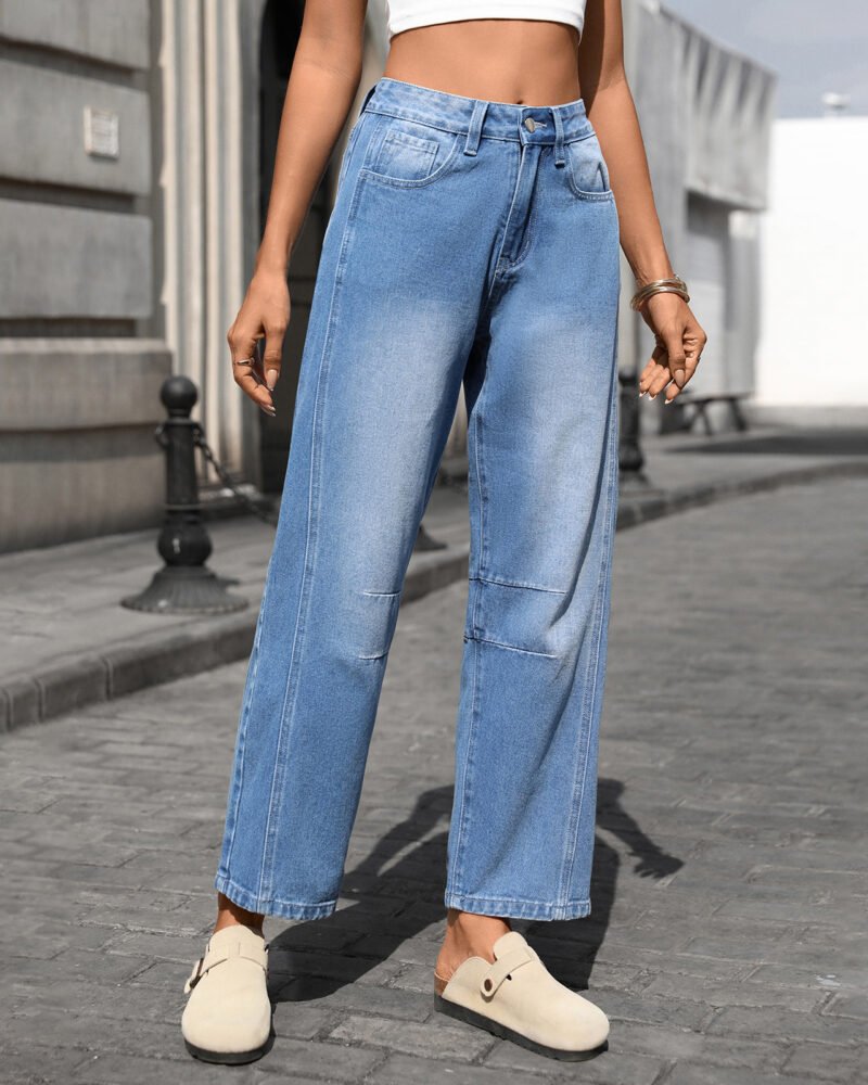Loose Wide Leg Jeans