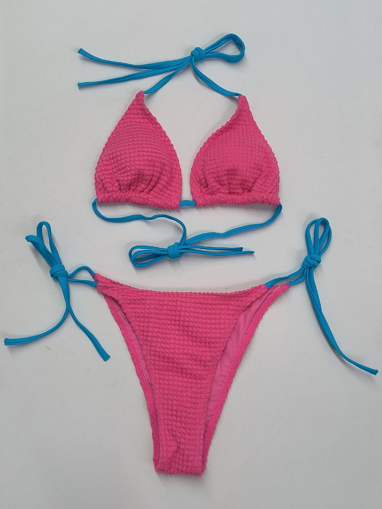 Halter Ruched Swimsuit - Image 8