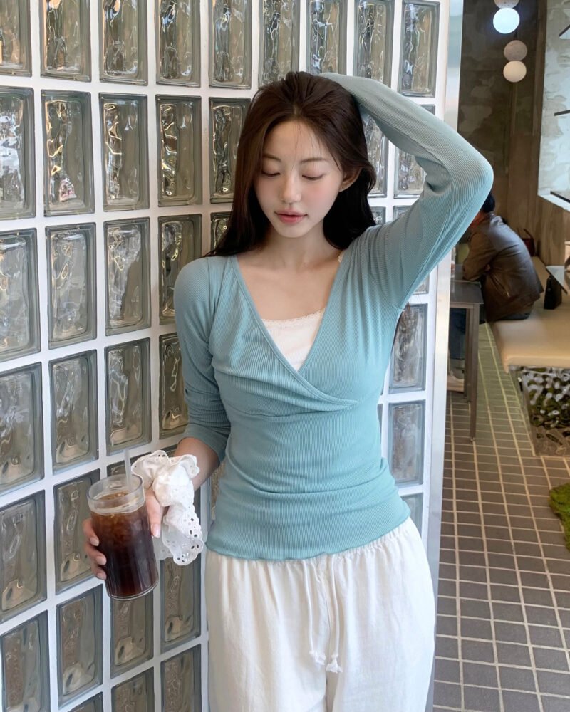 Alternative view of Slim Fit Long Sleeve Top