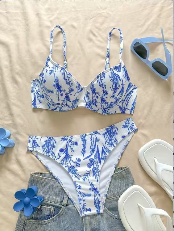 Regular Strap Bikini Swimsuit - Imagen 6