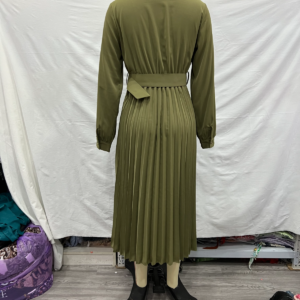 Belted Maxi Shirt Dress