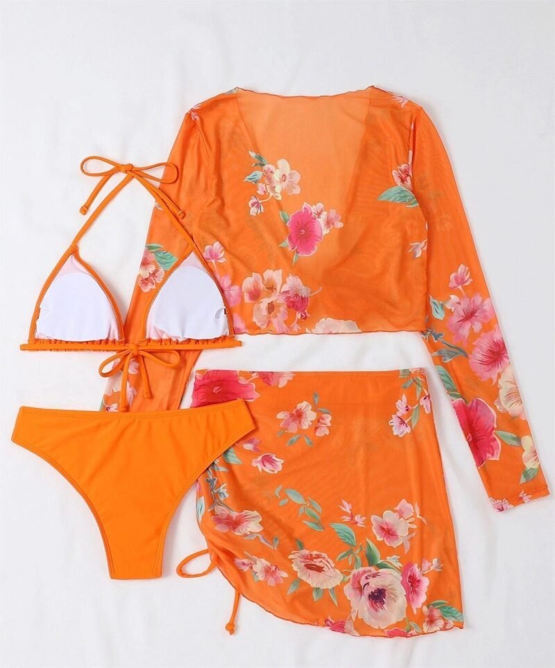 Ruched Halter Swimsuit
