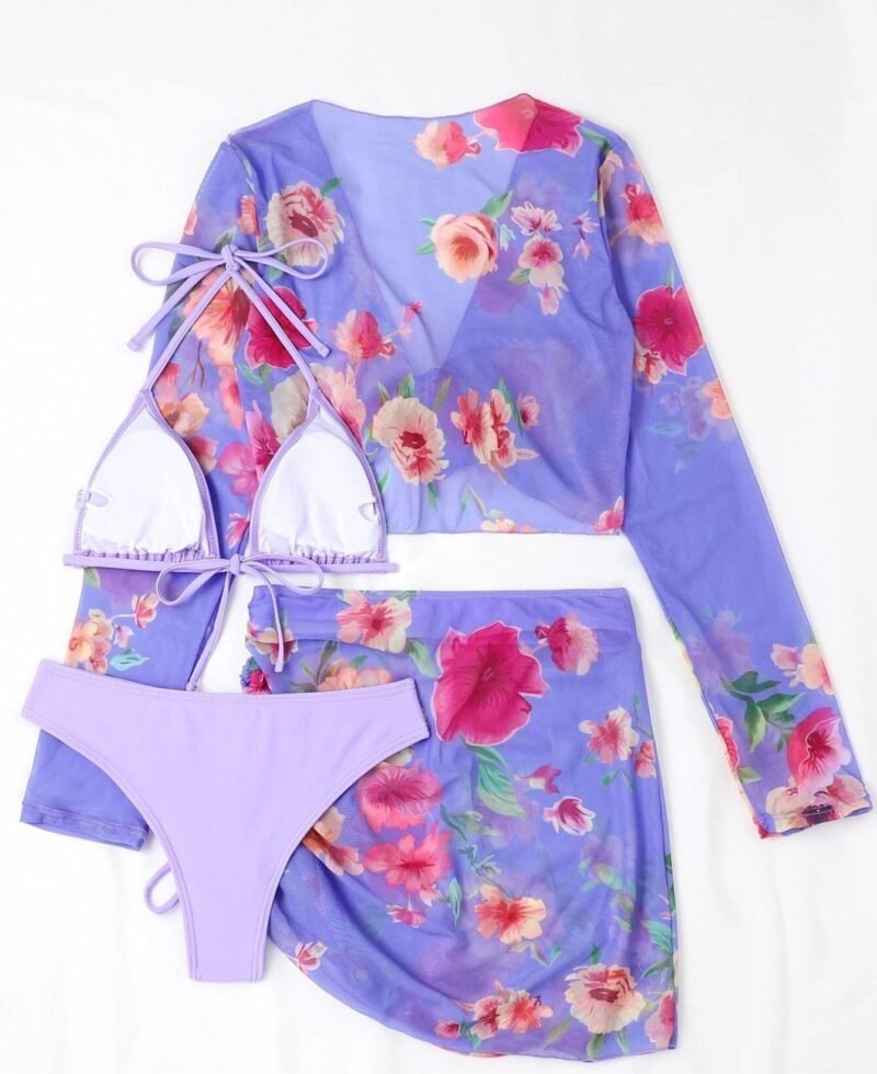 Ruched Halter Swimsuit