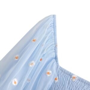 1083069316468834304.jpeg Smocked Puff Sleeve Midi Dress