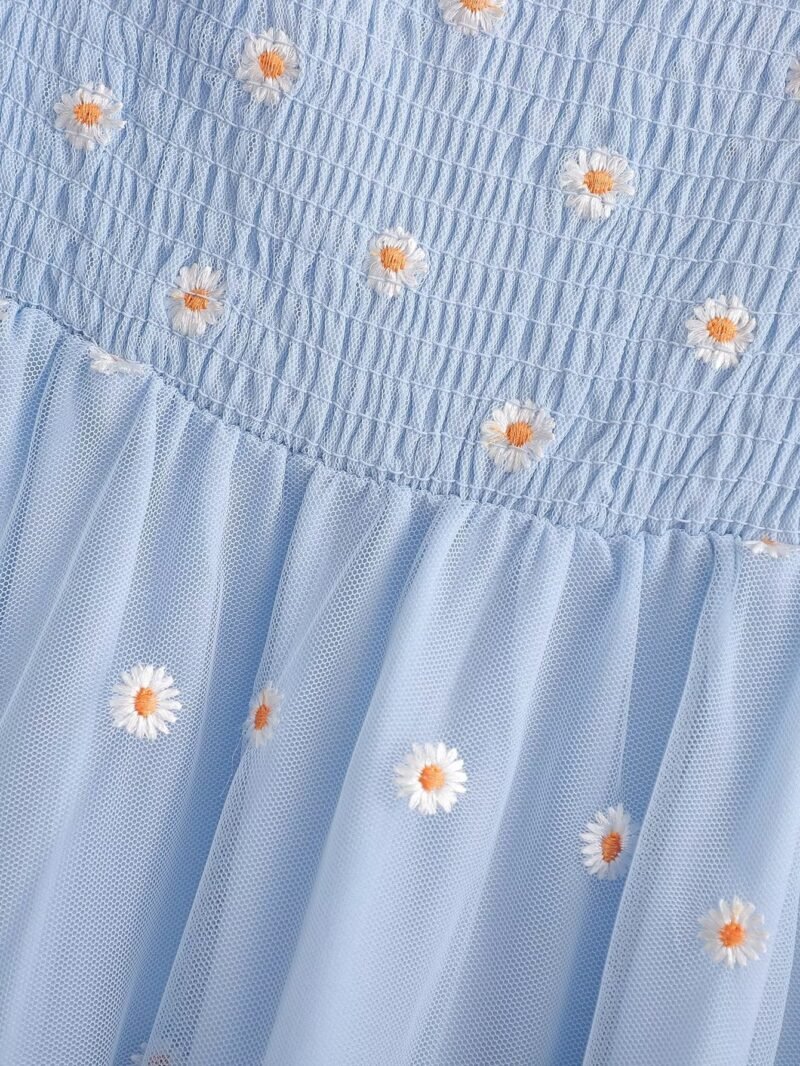 1083069316598857728.jpeg Smocked Puff Sleeve Midi Dress