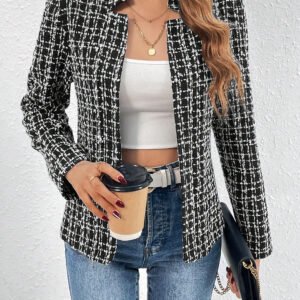 Tweed Slim Fit Jacket