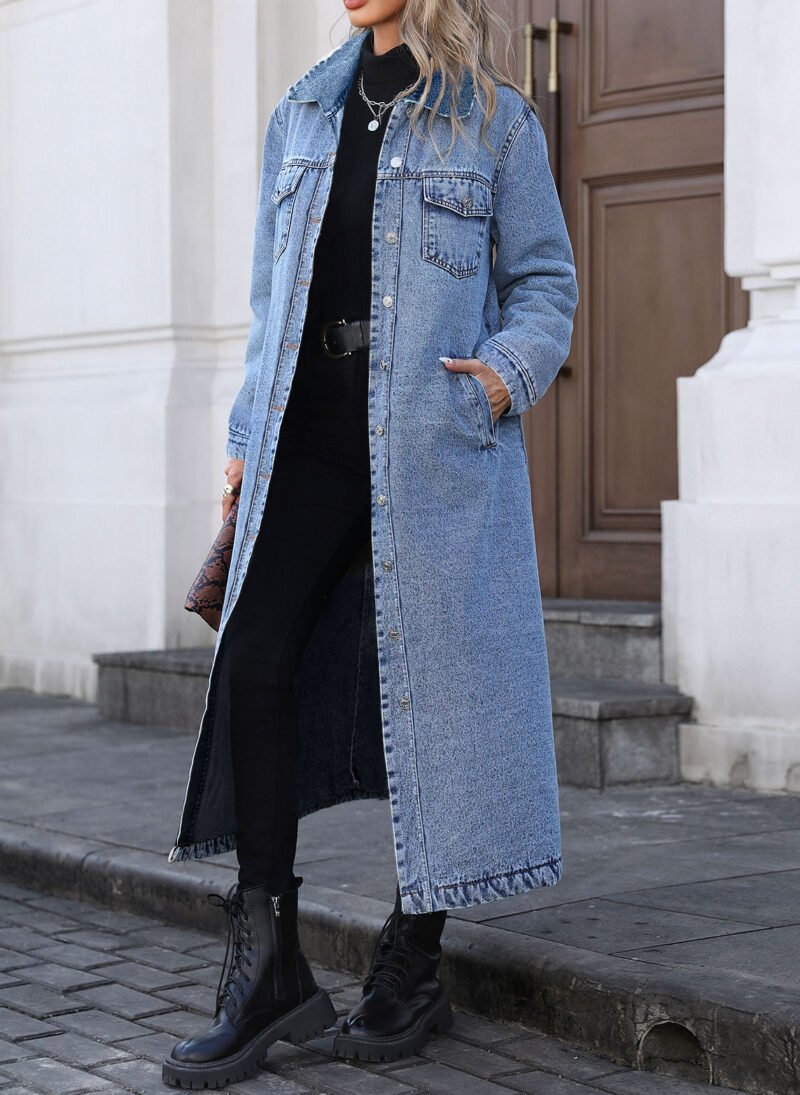 1442471630340096000.jpg Loose Denim Jacket