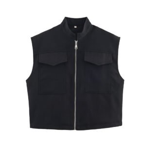 Sleeveless Zip Vest
