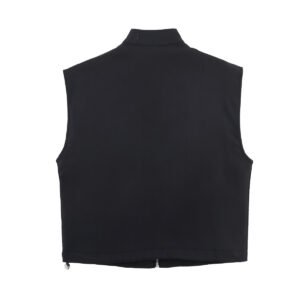 Sleeveless Zip Vest
