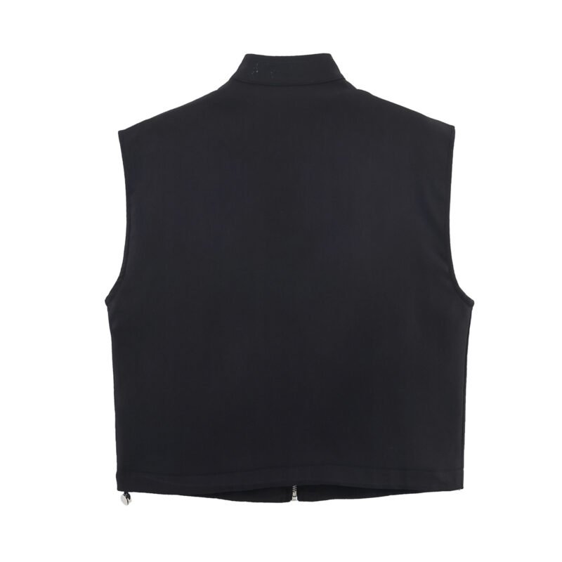 Sleeveless Zip Vest