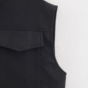 Sleeveless Zip Vest