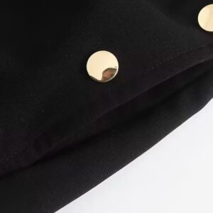 High Rise Buttoned Shorts