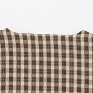 1468910358235185152.jpeg Plaid Button Vest Top