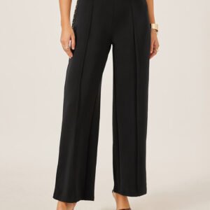 High Waist Cropped Pants