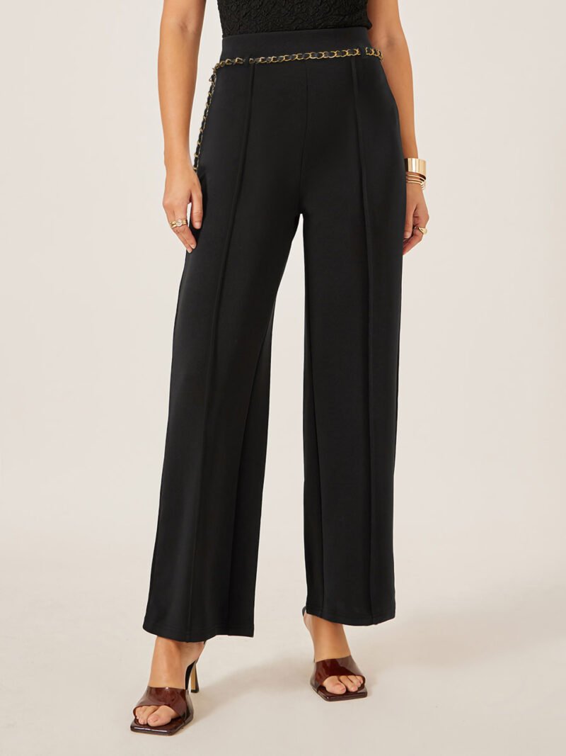 High Waist Cropped Pants