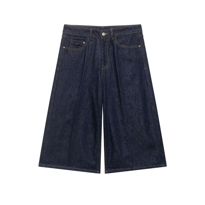 High Rise Straight Shorts