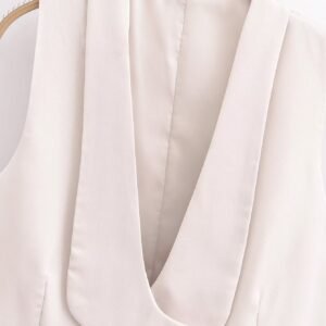 Slim Fit Button Vest