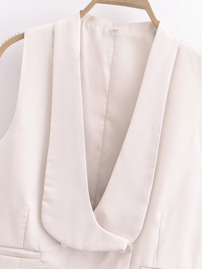 Slim Fit Button Vest