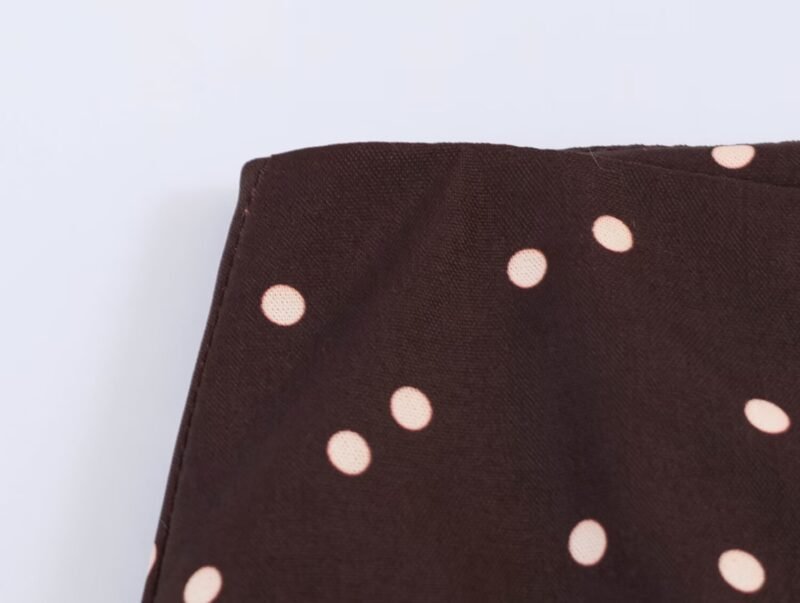 Polka Dot Wide Leg Pants