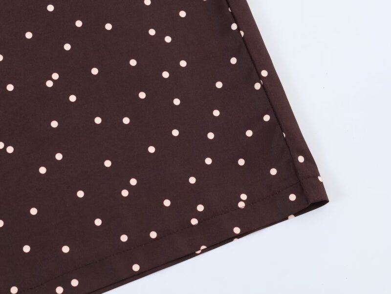 Polka Dot Wide Leg Pants