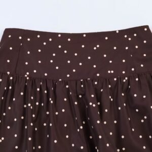 Polka Dot Wide Leg Pants