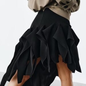 1495746006174662656.jpeg Asymmetric Ruffle Midi Skirt