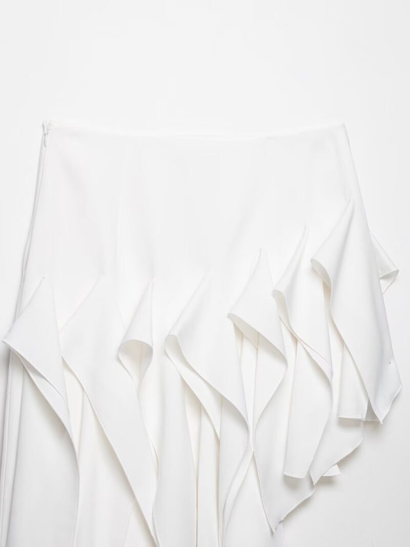 1495746047324979200.jpeg Asymmetric Ruffle Midi Skirt