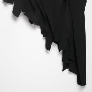 1495746063955394560.jpeg Asymmetric Ruffle Midi Skirt