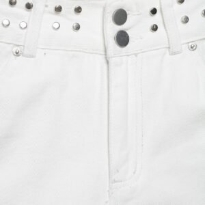 Low Rise Denim Shorts