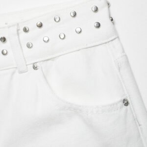 Low Rise Denim Shorts
