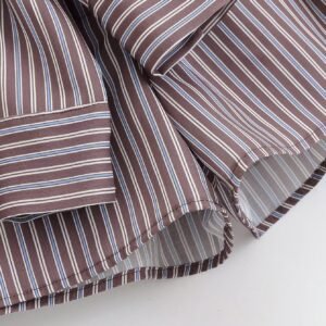 Striped Tie Shorts