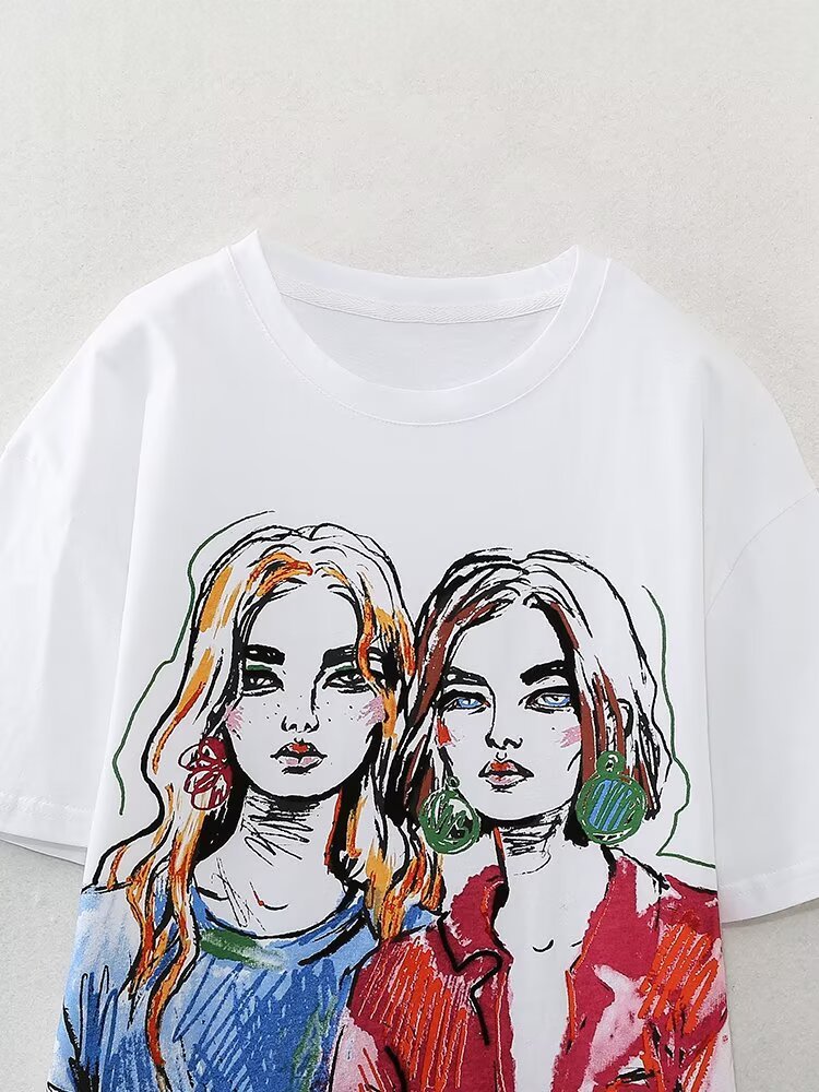 1499011479674814464.jpeg Graphic Cotton T Shirt