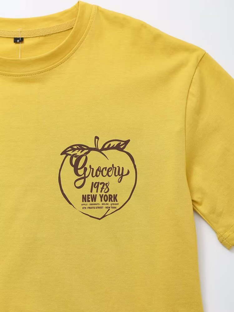 Graphic Cotton T-Shirt