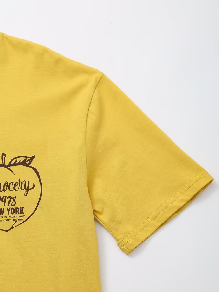 Graphic Cotton T-Shirt