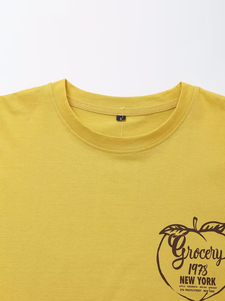 Graphic Cotton T-Shirt