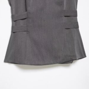 Button Mock Neck Tank Top