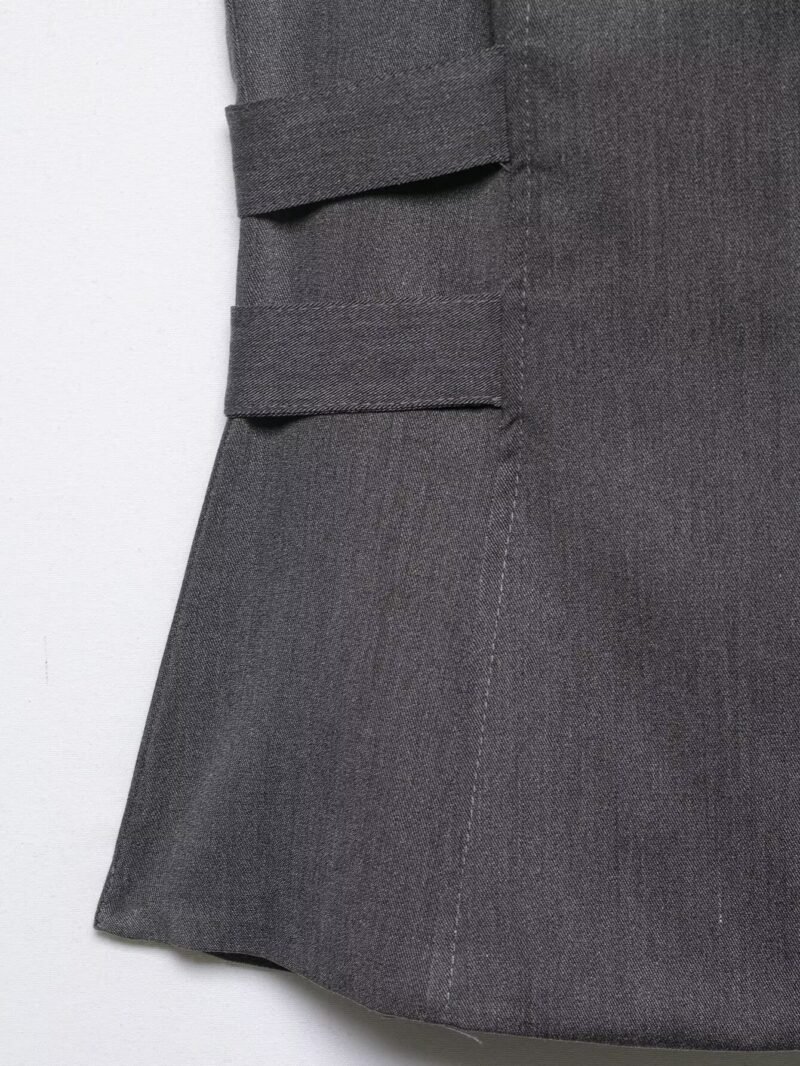 Button Mock Neck Tank Top