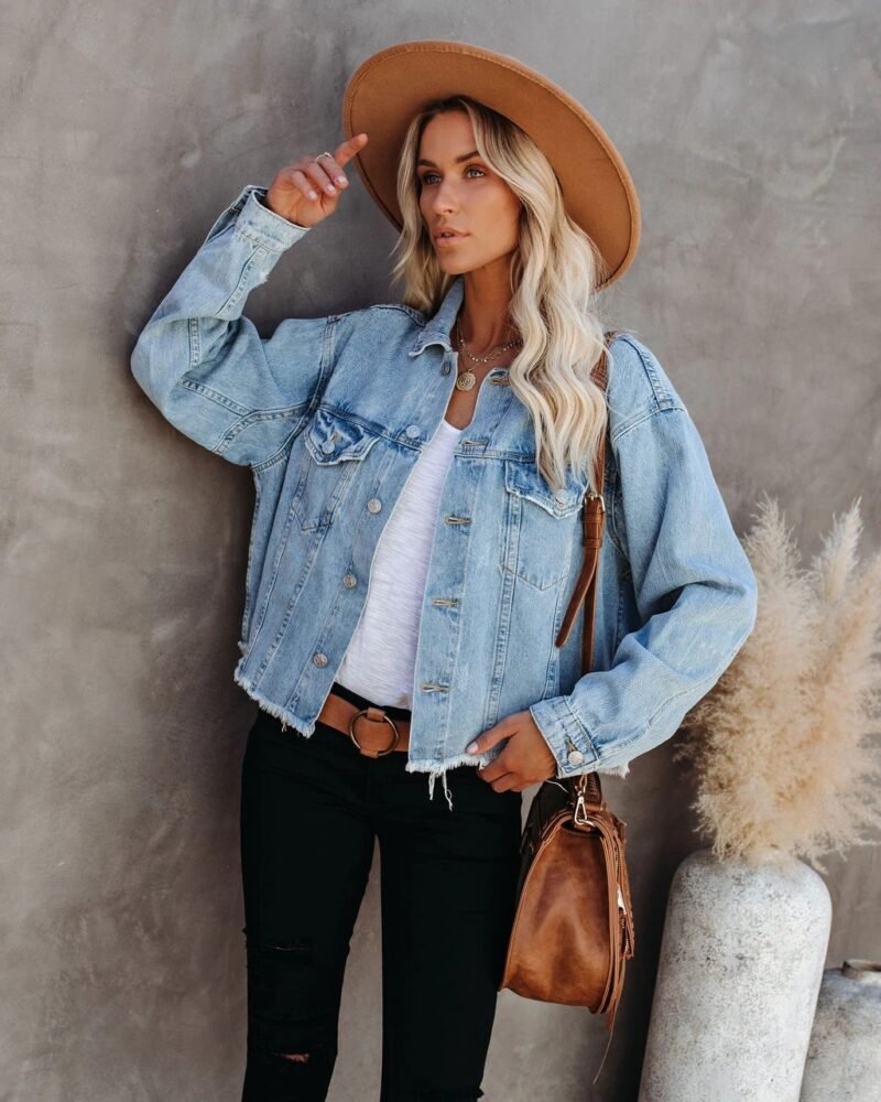 Loose Fit Denim Jacket