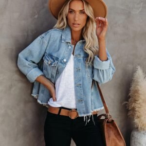 Loose Fit Denim Jacket