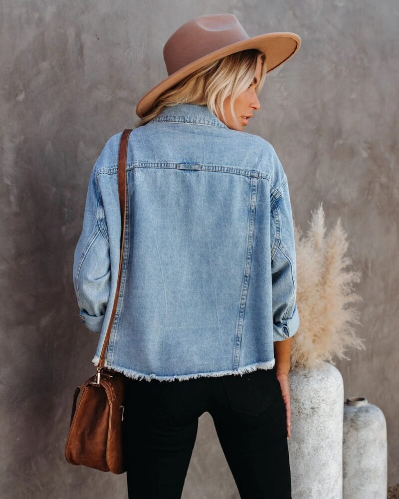 Loose Fit Denim Jacket