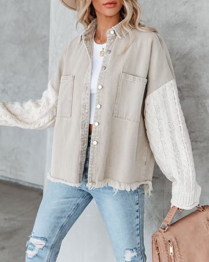 Patchwork Denim Jacket