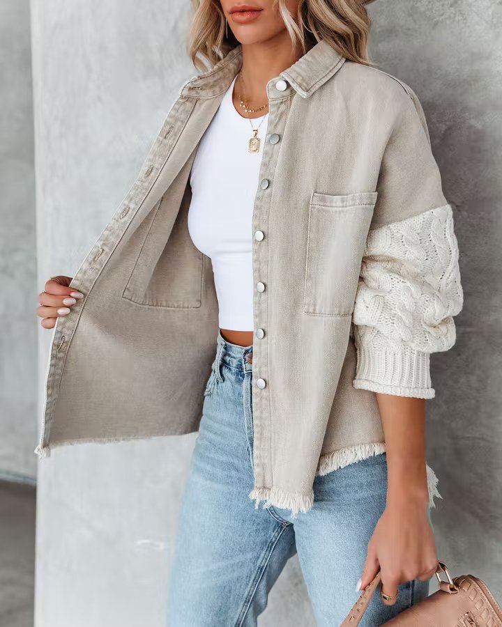 Patchwork Denim Jacket