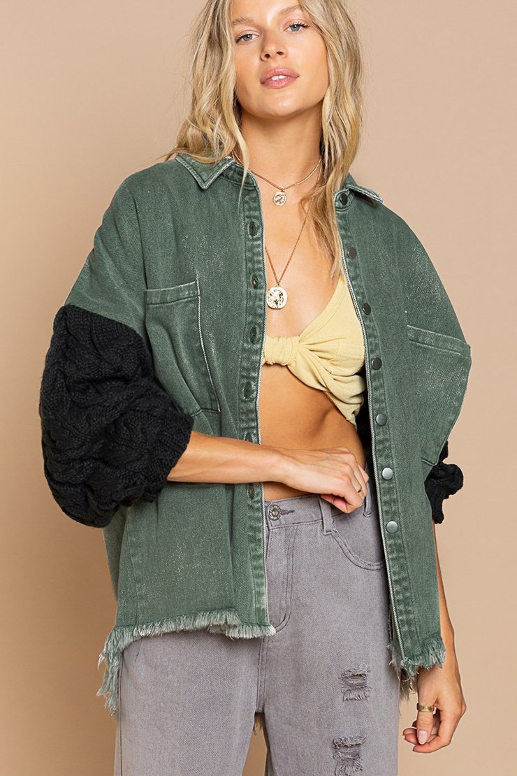 Patchwork Denim Jacket