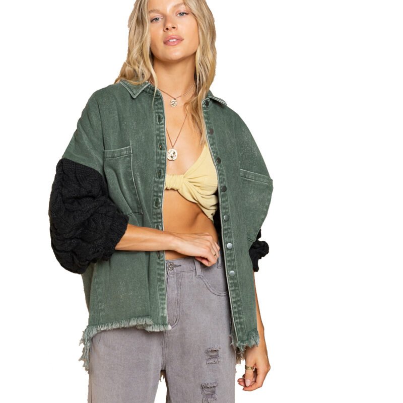Patchwork Denim Jacket