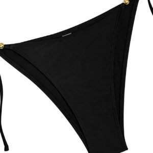 Beaded Halter Bikini Set