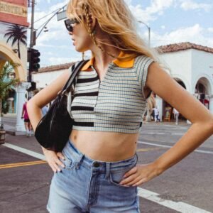 Slim Fit Denim Shorts