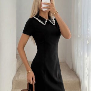 Beaded Peter Pan Dress