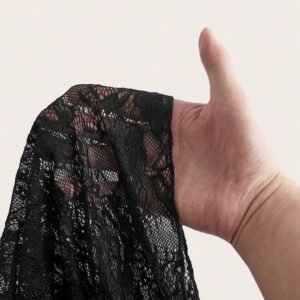 Lace Tulle Midi Skirt
